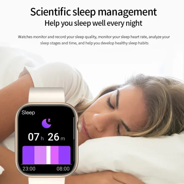 LIGE New Smart Watch 2025 Wireless Charging Smartwatch Bluetooth Calls Men Women Smartwatches Fitness Bracelet Custom Watch Face - Image 5
